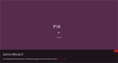 Desktop Screenshot of fixsalon.com